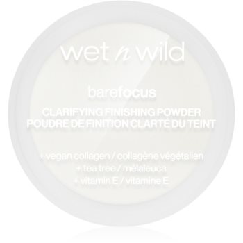 Wet n Wild BareFocus Clarifying Finishing Powder pudra matuire - imagine 2